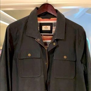 Marine Layer waxed trucker